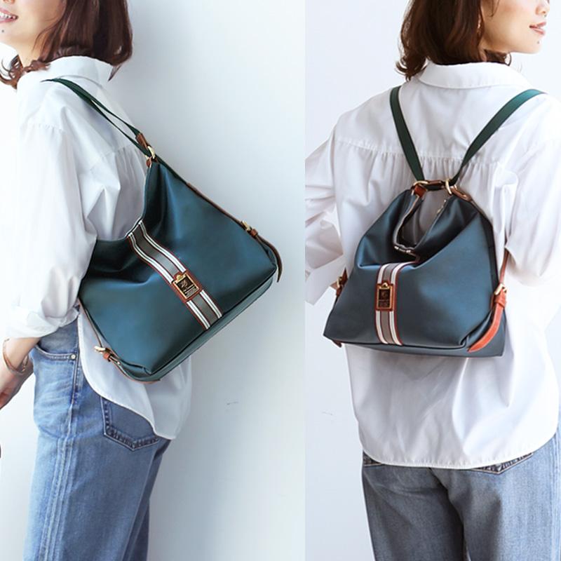 HerSchedule】0秒でトートにもリュックにもなるバッグWork&Tripワーク