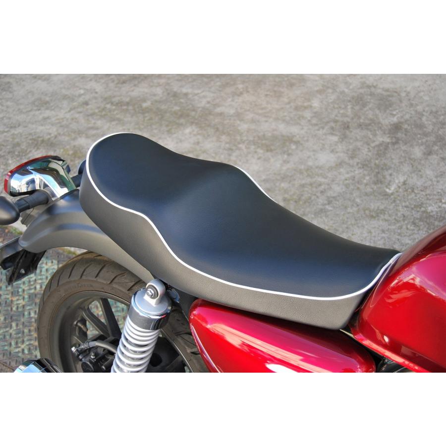 K&H 段付きシート Aパイピング K＆H（ケイアンドエイチ） GB350