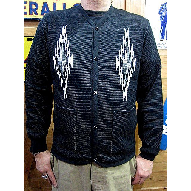 ウエストライド カーディガン WEST RIDE 24SS NGT NATIVE CARDIGAN BLK