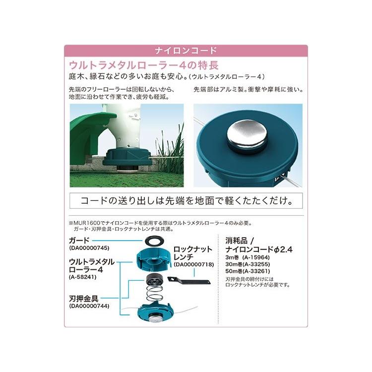マキタ（makita） 純正部品 ウルトラメタルローラー4（ナイロンコード