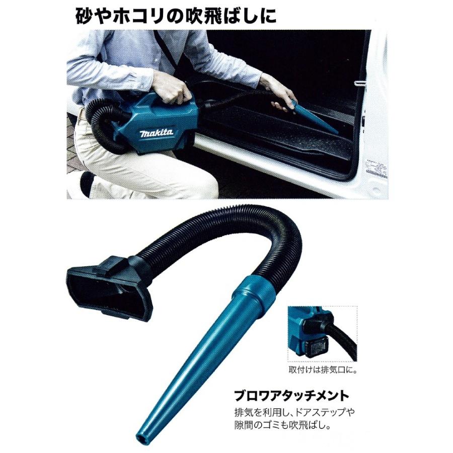 マキタ（makita） 10.8V充電式クリーナー(紙パック式)CL121DZ 本体のみ
