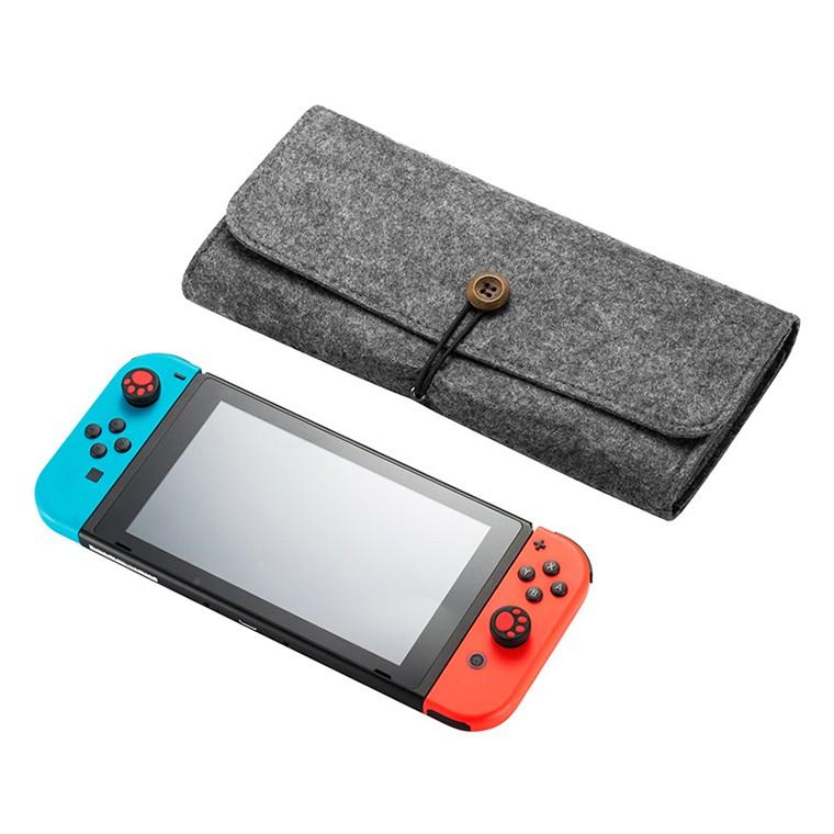 ニンテンドースイッチ フェルト キャリングケース ケース 大容量