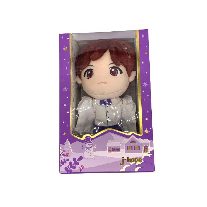 BTS 防弾少年団 TinyTAN 公式 ぬいぐるみ WINTER VER / PURPLE HOLIDAY
