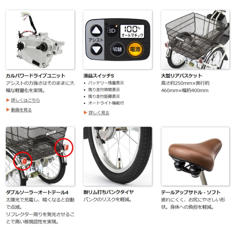 Panasonic（パナソニック） 電動アシスト三輪車 乗り方指導付き 2026年