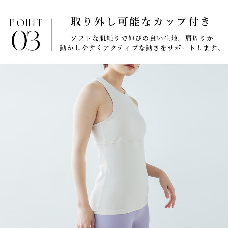 Lee.che（リーチェ） レディース ヨガ トップス ヨガウェア