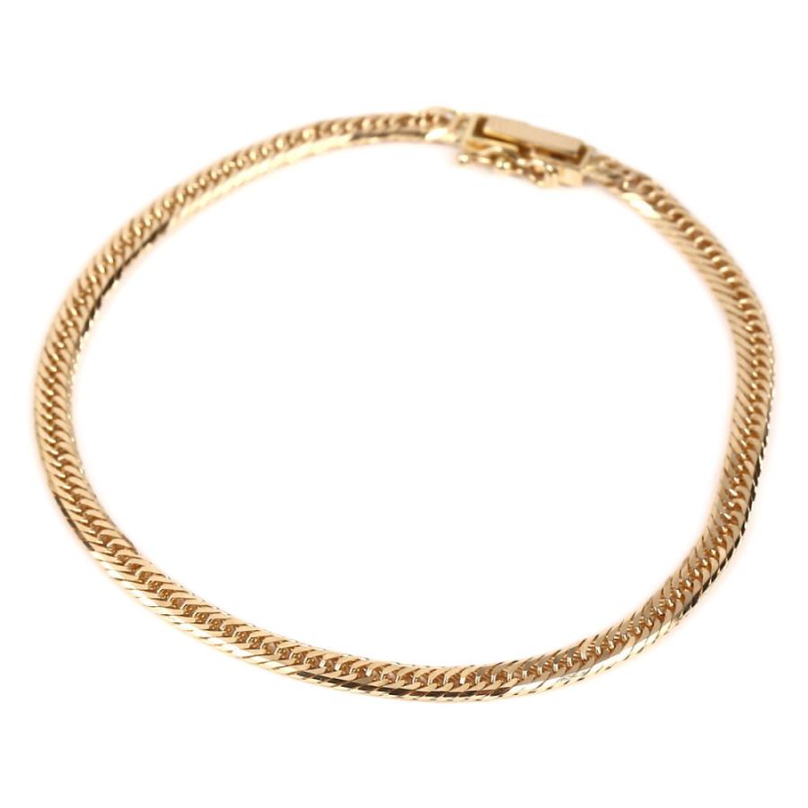 18金 喜平ブレスレット 8面トリプル 5g 18cm ゴールド メンズ