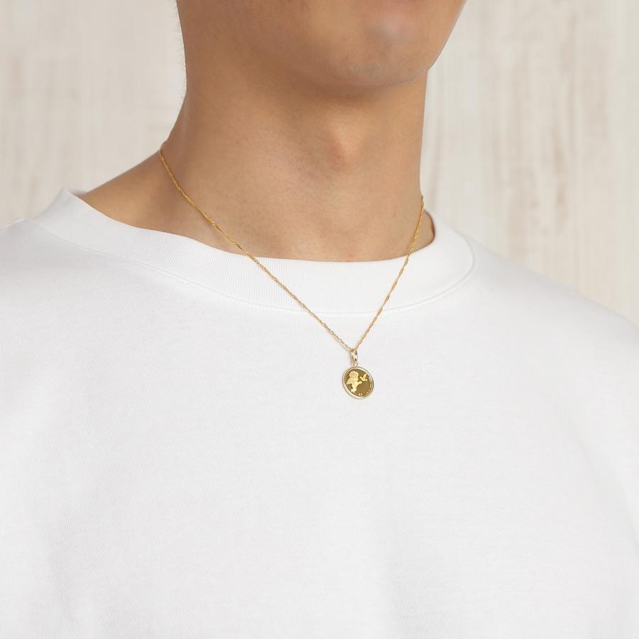 純金 K24 エンジェル 1/25oz ペンダントップ 天使 レディース メンズ