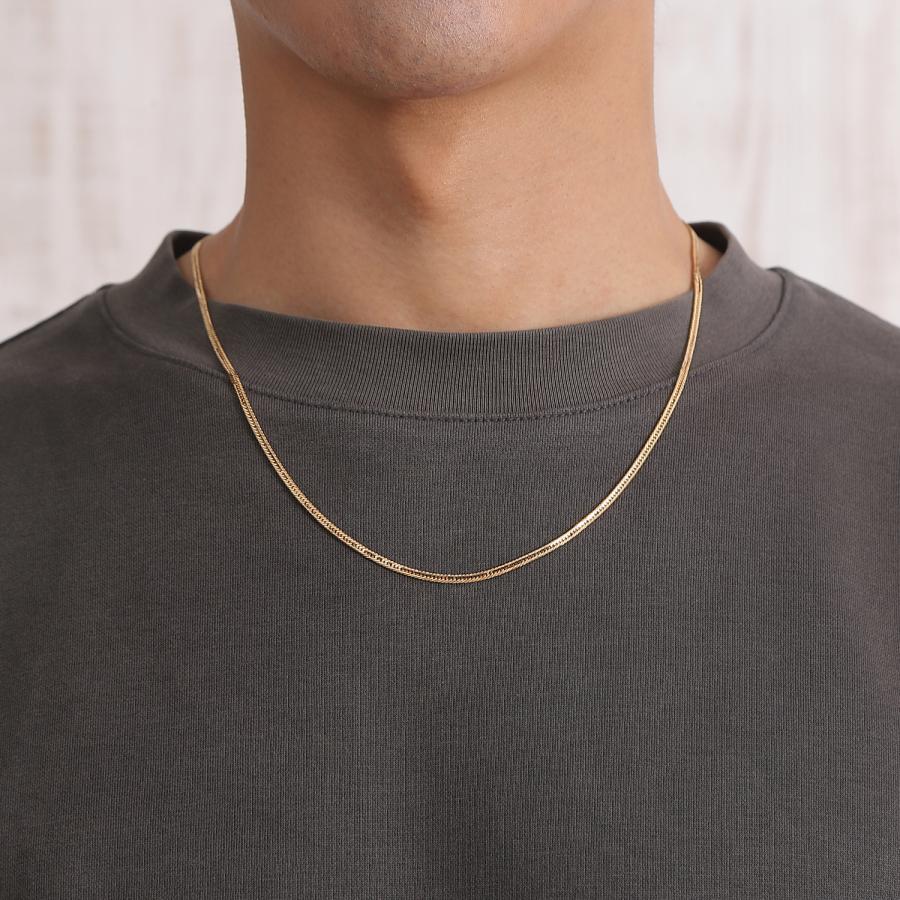 18金 喜平ネックレス 12面トリプル 7g 50cm メンズ レディース 造幣局