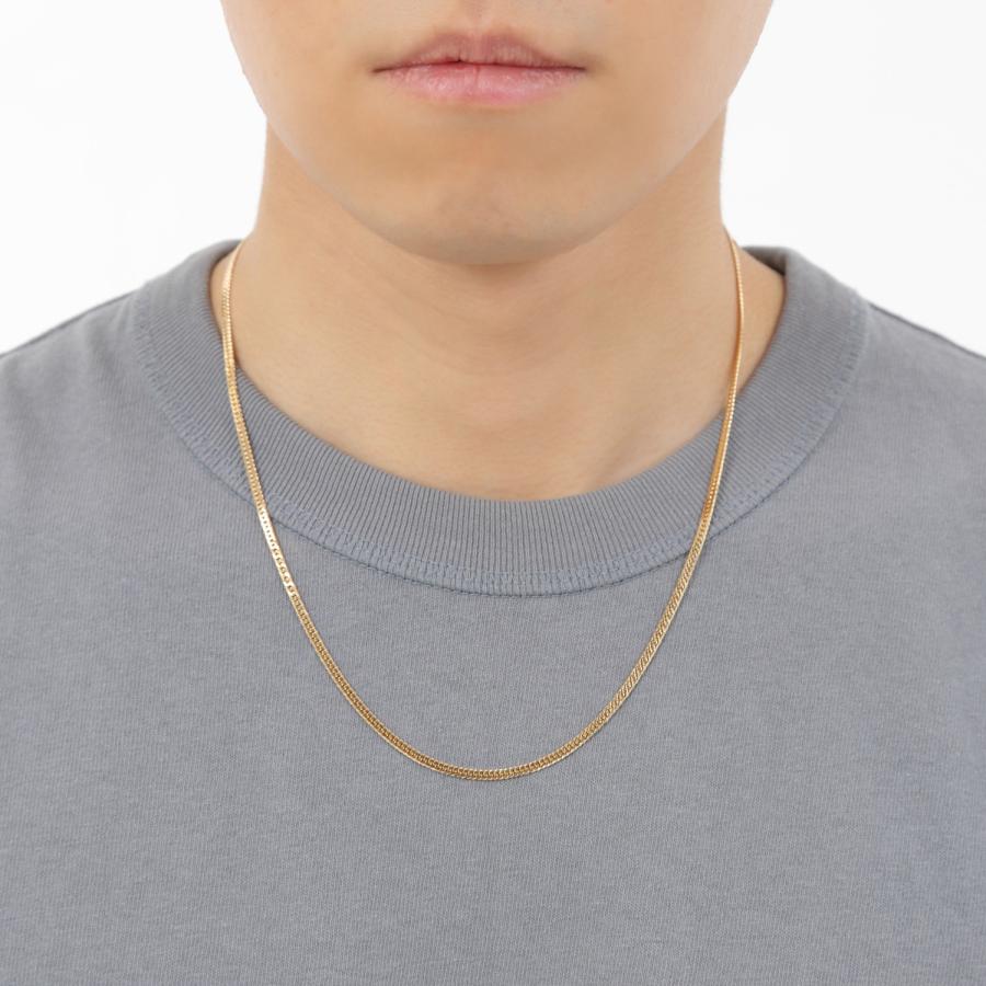 18金 喜平ネックレス 6面ダブル 10g 50cm ゴールド メンズ レディース