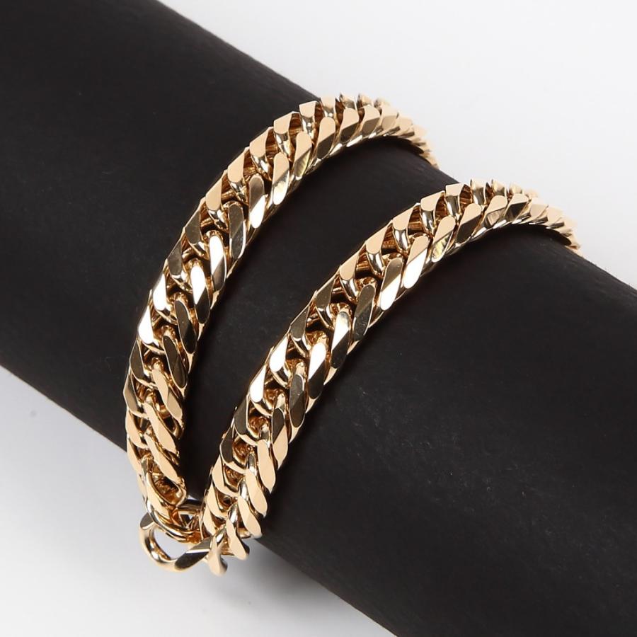 18金 喜平ブレスレット 6面ダブル 30g 20cm K18 メンズ レディース