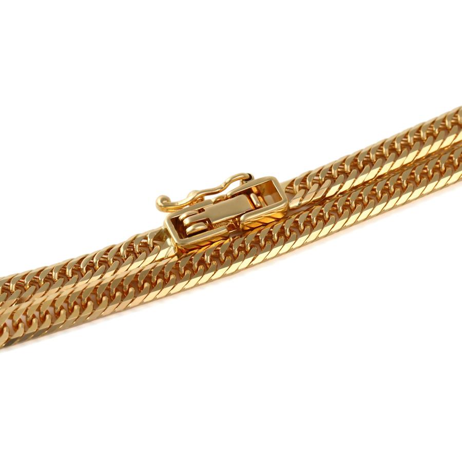 18金 喜平ブレスレット 8面トリプル 4.7g 17cm メンズ レディース