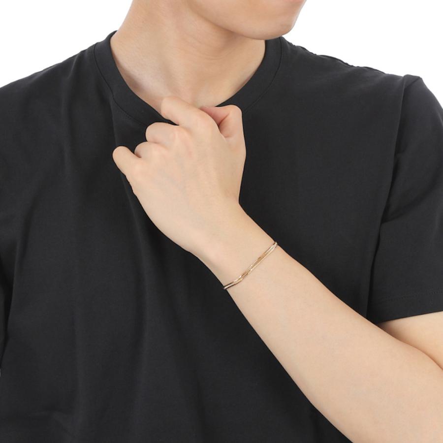 18金 喜平ブレスレット 8面トリプル 4.7g 17cm メンズ レディース