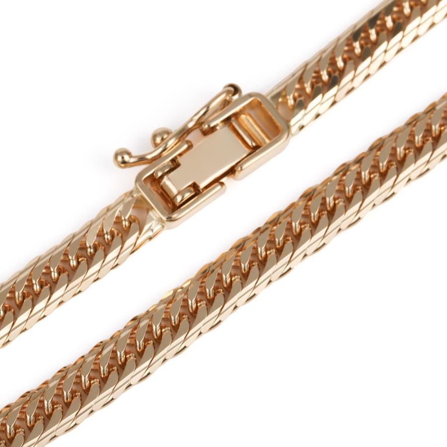 18金 喜平ブレスレット Mカット トリプル 8g 18cm メンズ レディース