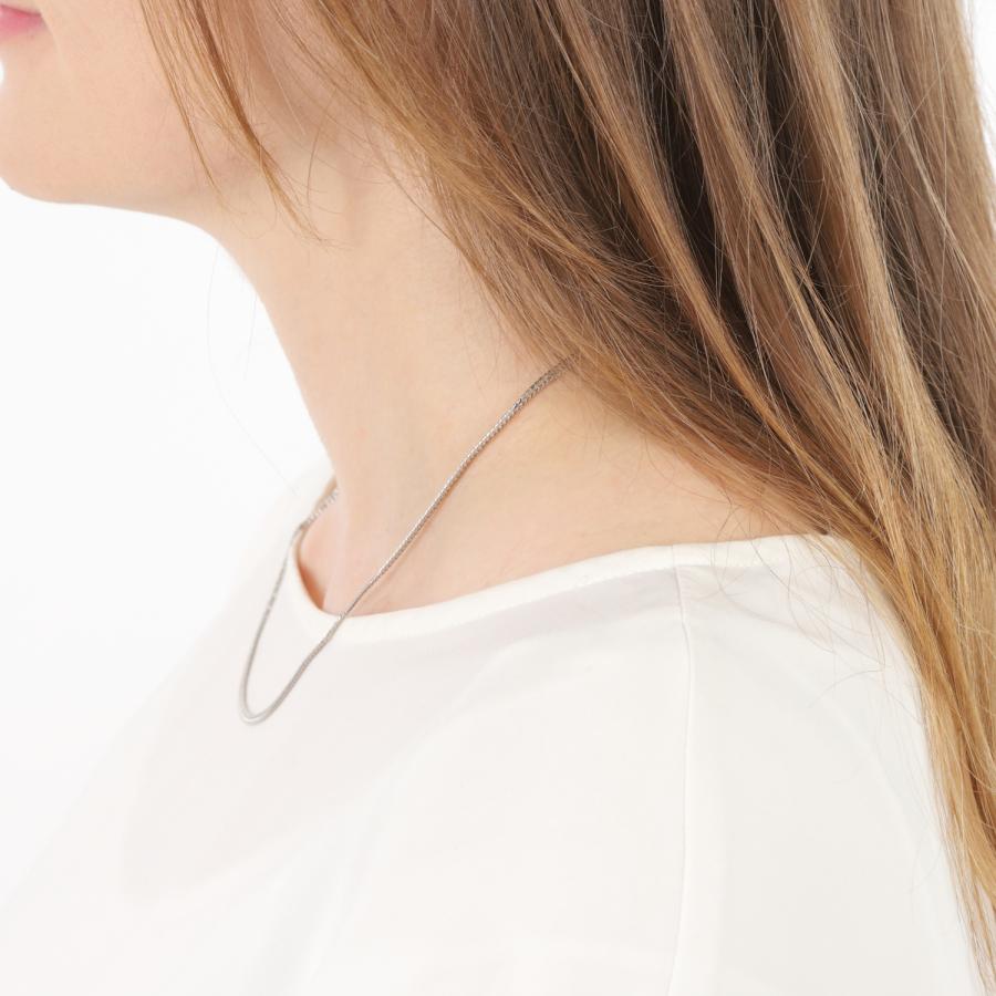 プラチナ 喜平ネックレス 6面 ダブル 11g 45cm メンズ レディース