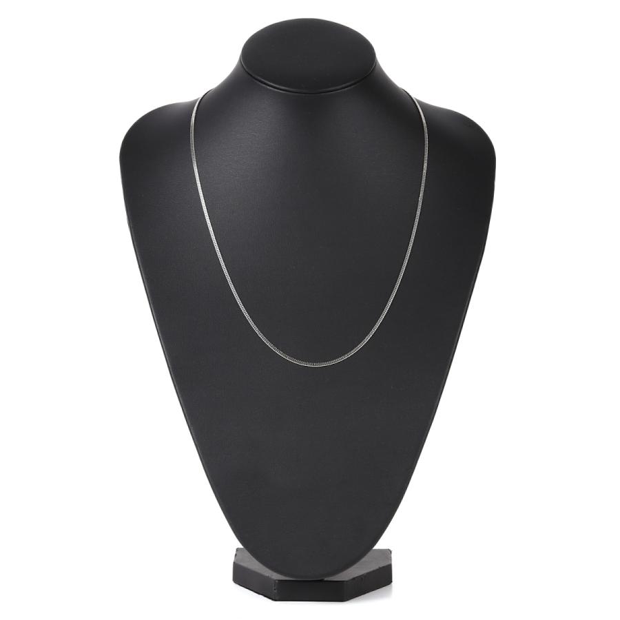 プラチナ 喜平 ネックレス 6面 ダブル 11g 60cm チェーン 造幣局検定