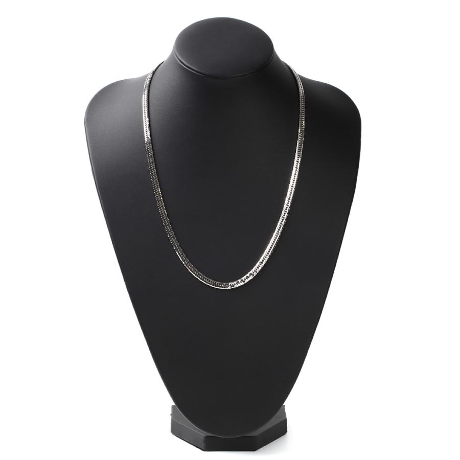 喜平ネックレス プラチナ 8面 トリプル 50g 60cm メンズ レディース