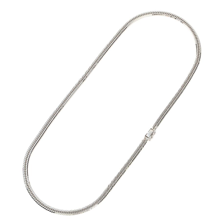 喜平ネックレス プラチナ 8面 トリプル 50g 60cm メンズ レディース