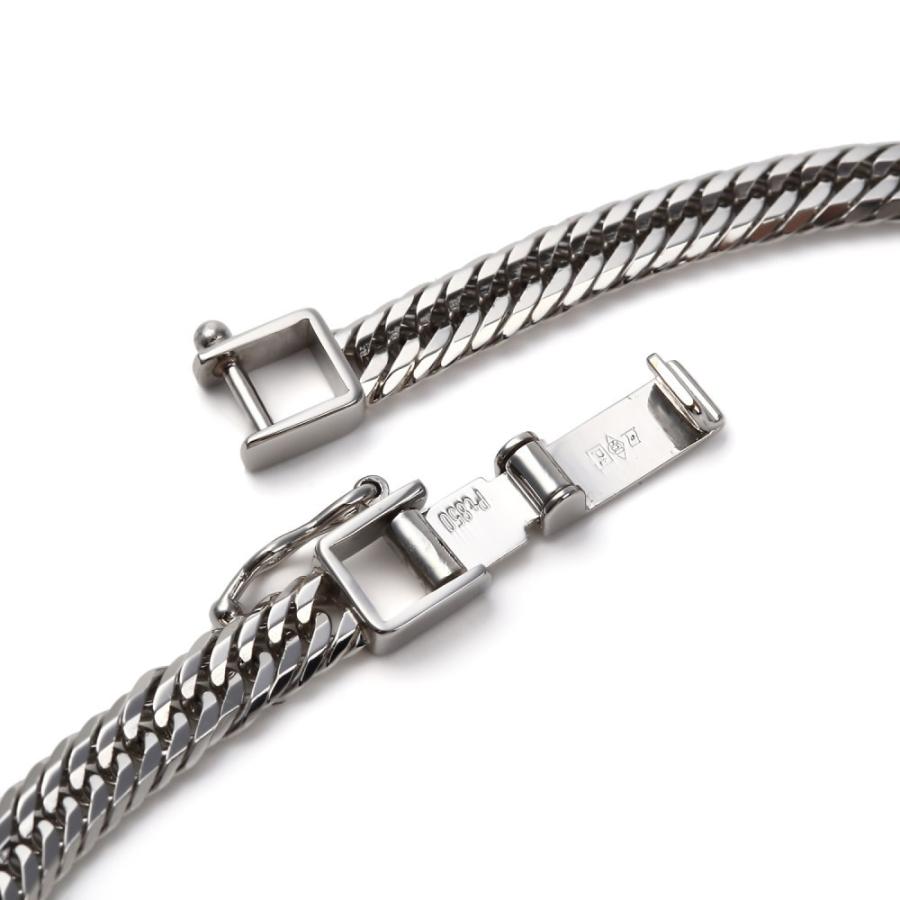 プラチナ 喜平ブレスレット 12面トリプル 12g 20cm メンズ レディース
