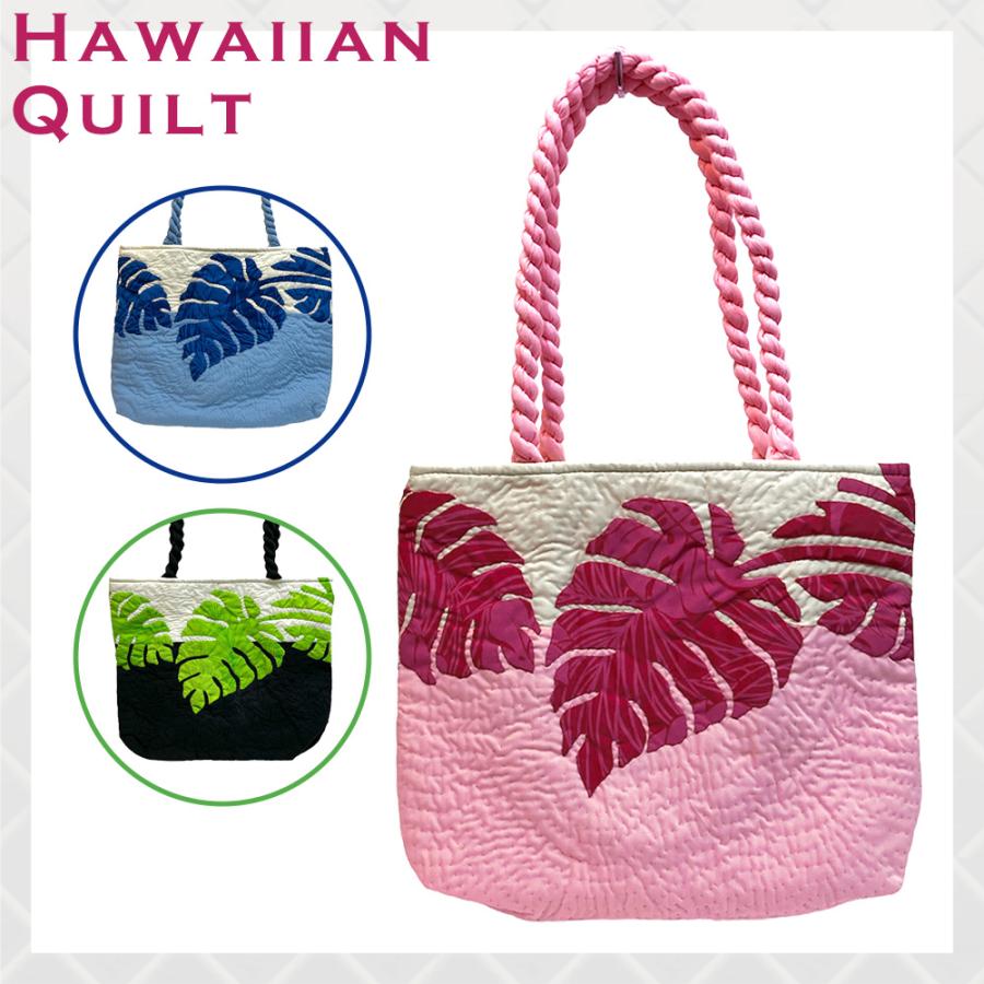 ハワイアンキルト トートバッグ ショルダーバッグ ハワイ雑貨 ハワイ直