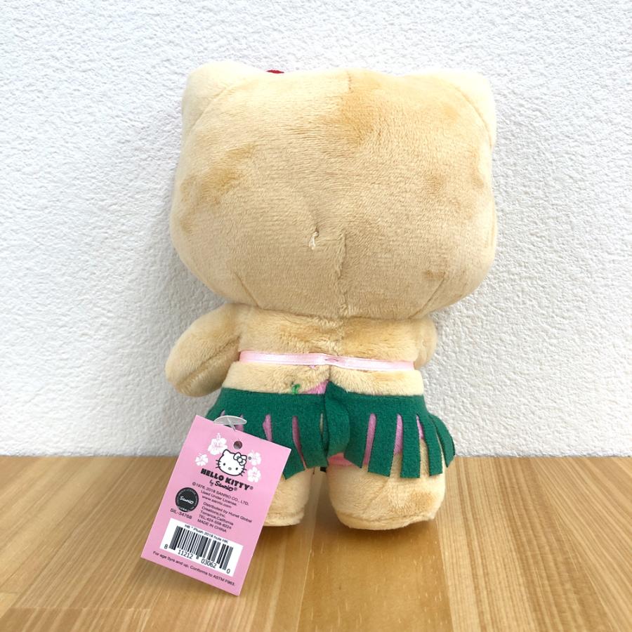 ハローキティ ぬいぐるみ 日焼けキティ ハワイアン雑貨 フラ 【Hello