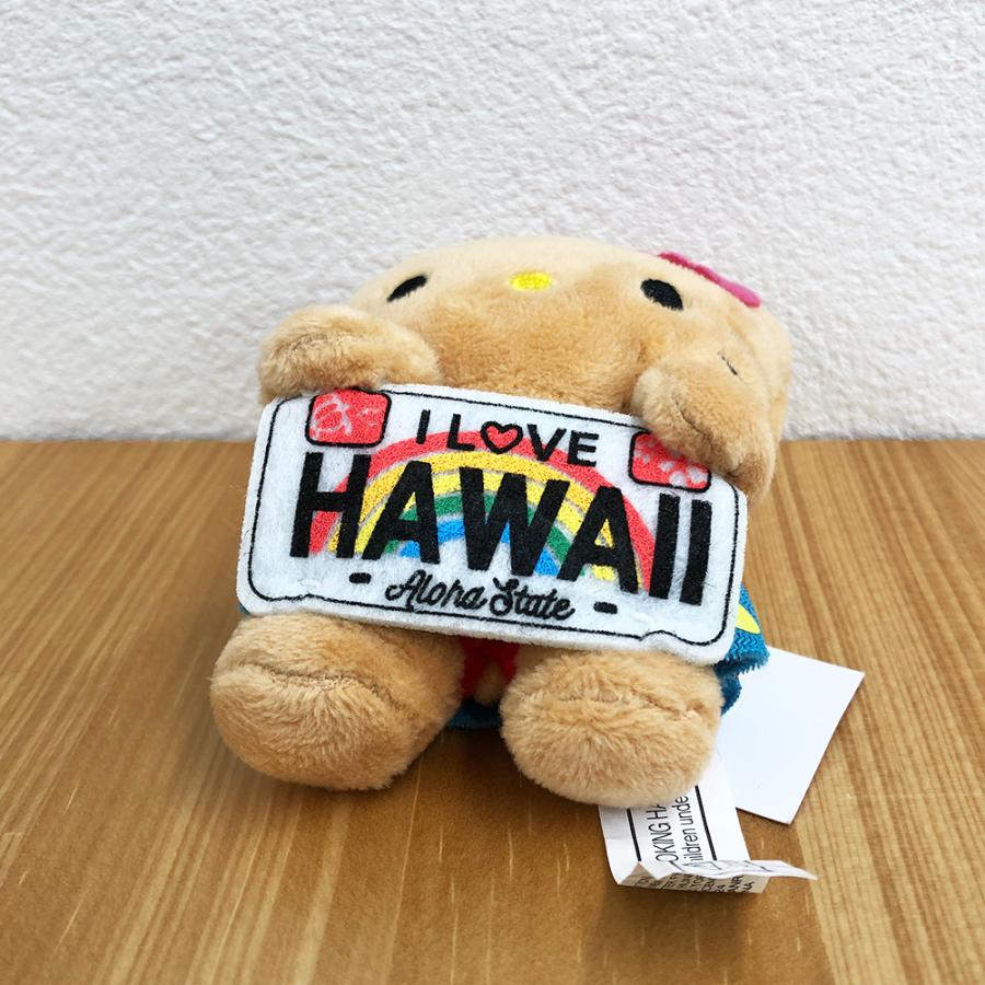 ハローキティ キーホルダー 日焼けキティ ハワイアン雑貨 キティちゃん