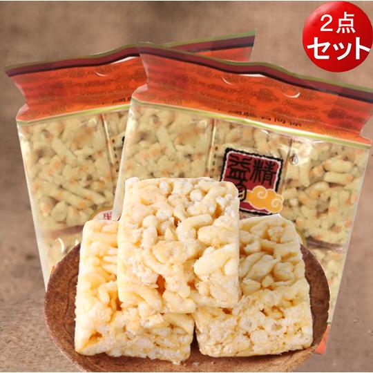 蛋酥味沙其瑪(精益珍)【2点セット】368g*2 卵味 揚げお菓子 台湾お菓子