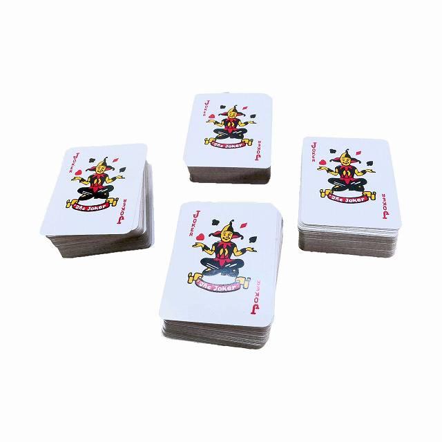 ミニトランプ 4個セット 小さい ミニ トランプ 携帯 カードゲーム 旅行