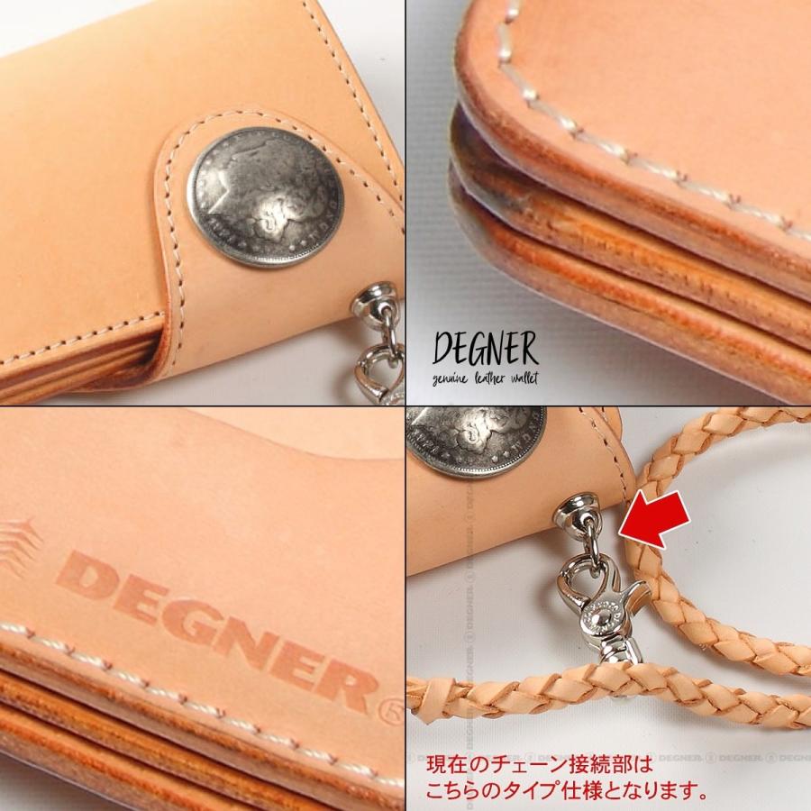 DEGNER/デグナー】レザーロングウォレットハーレー！バイカーズ