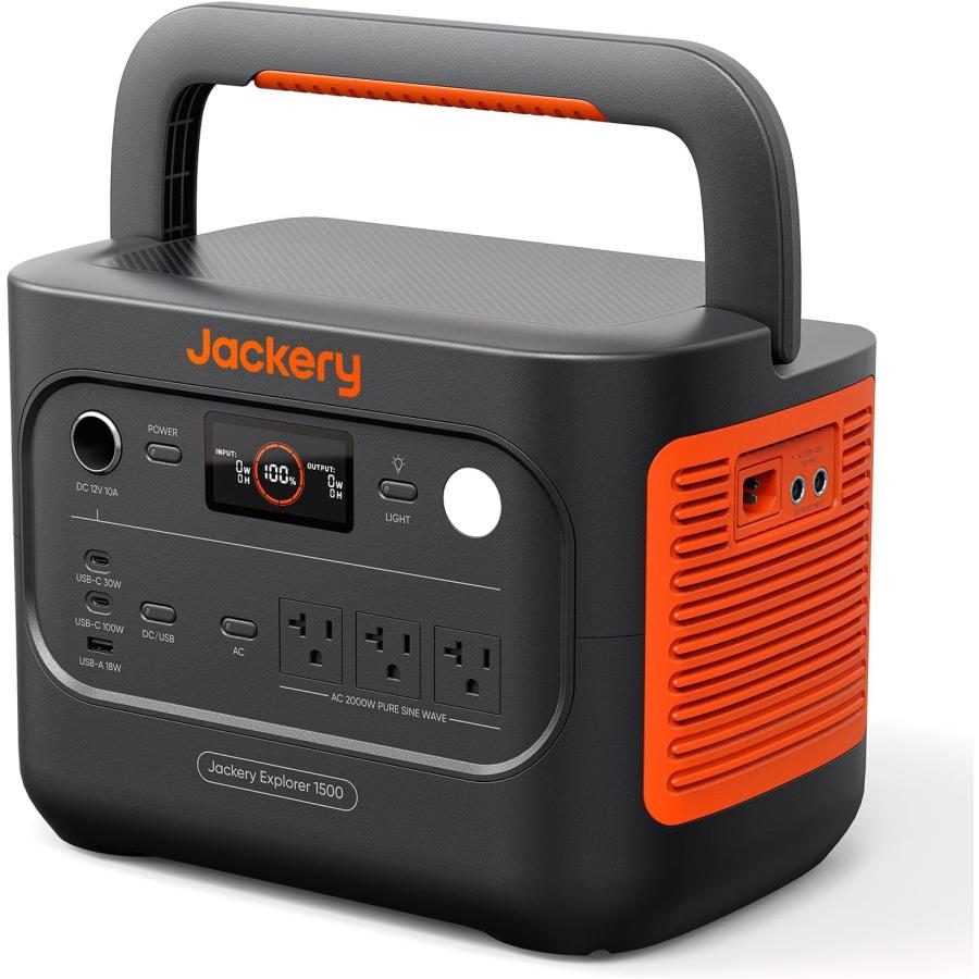 Jackery ポータブル電源 1500 New 1536Wh : はるかぜ商店 - 通販