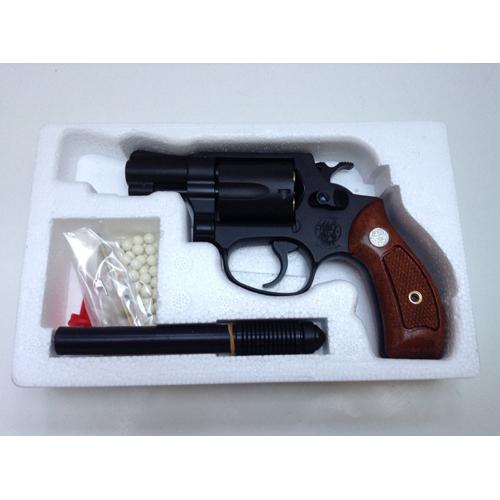 タナカワークス S&W M36 チーフスペシャル ラウンド Ver.2 HW ブラック