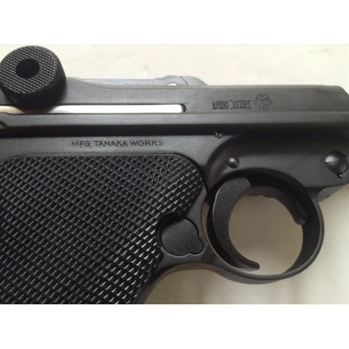 タナカワークス ルガー P08 4インチ R-Type HW ブラック ガスガン ガス