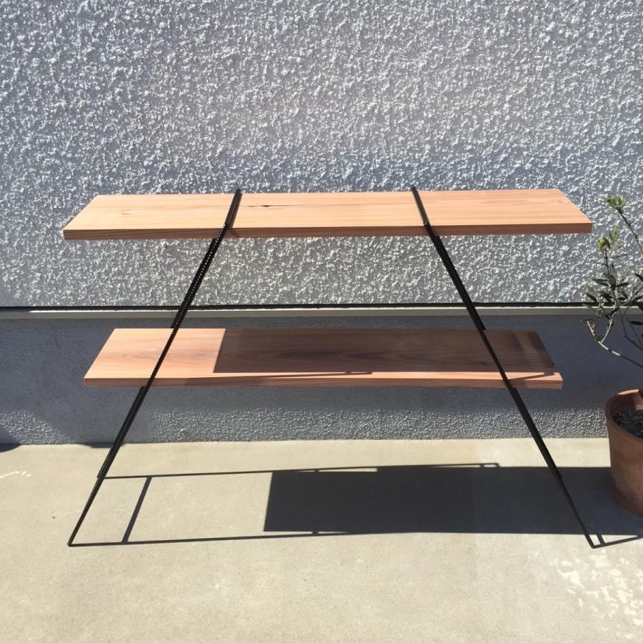 アイアンラック 3段 鉄脚のみ ／ アイアンシェルフ アイアンレッグ