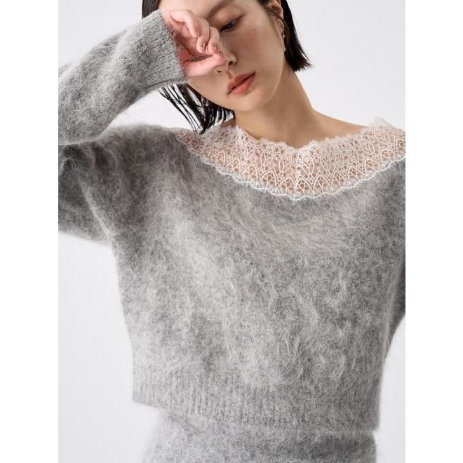 CELFORD（セルフォード） レーストリミングニットセットアップ 25秋冬