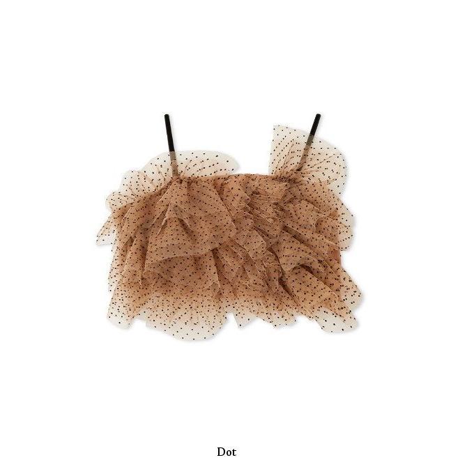 LILY BROWN（リリーブラウン） (セール50%OFF) ラッフルチュール