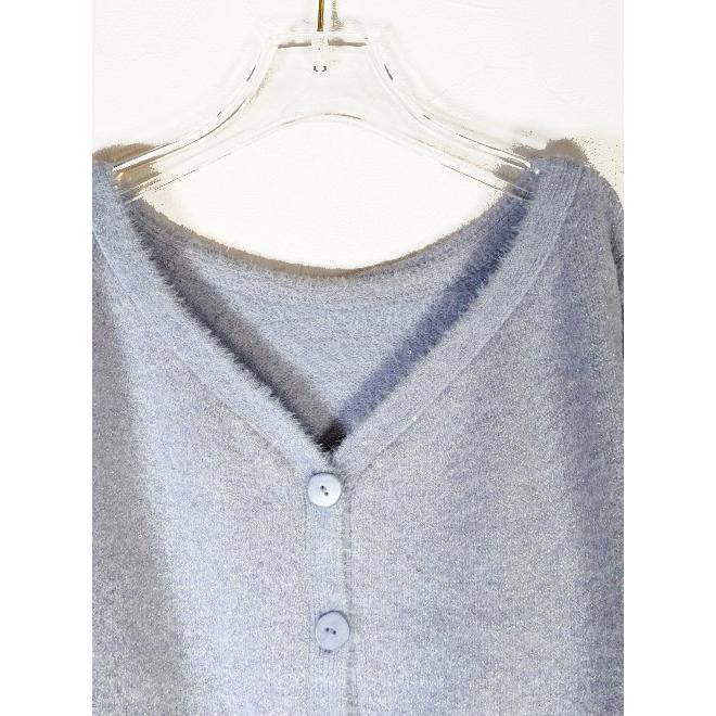 SNIDEL（スナイデル） スパンコールニットカーディガン 23秋冬