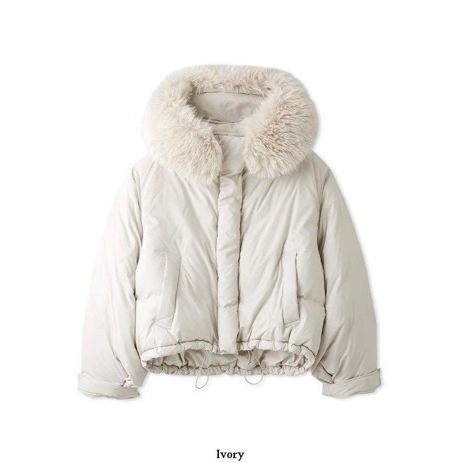 SNIDEL（スナイデル） (12%OFF) フードファーショートダウン 24秋冬