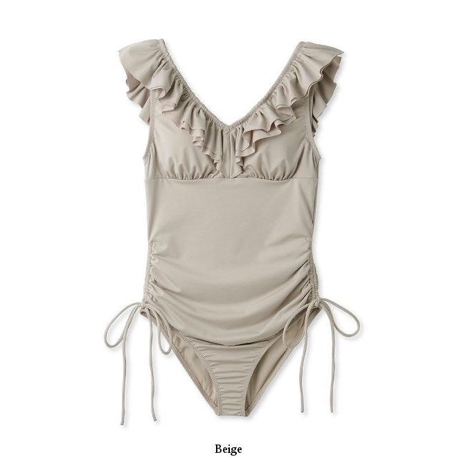 SNIDEL（スナイデル） フリルワンピスイムウェア 24春夏 SWGG241641