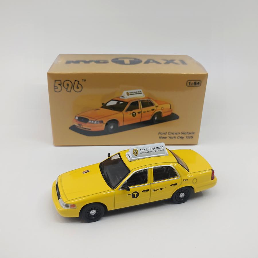 596 Model 1/64 Ford Crown Victoria - New York City Taxi
