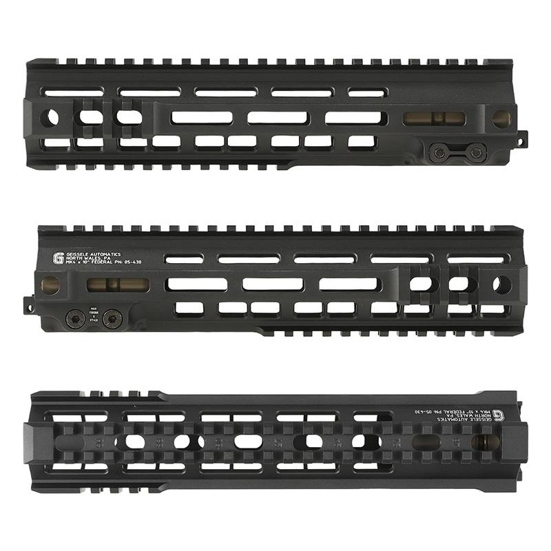 Zparts Geissele Mk4 10inch M-LOKハンドガード Federal刻印 (東京