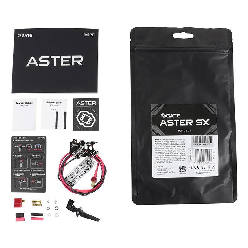 GATE ASTER SX Ver2メカボックス用 Expertモジュール 後方配線 電動