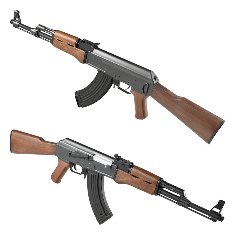 Golden Eagle AK47電動ガン ライフル エアガン 18歳以上 : ミリタリー