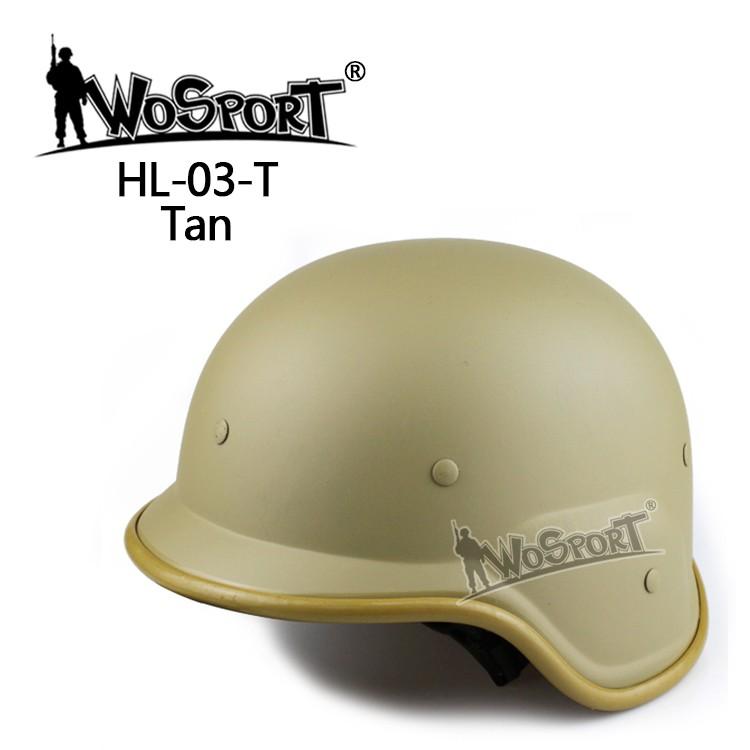 WoSporT M88タイプ フリッツヘルメット TAN : ミリタリーショップ