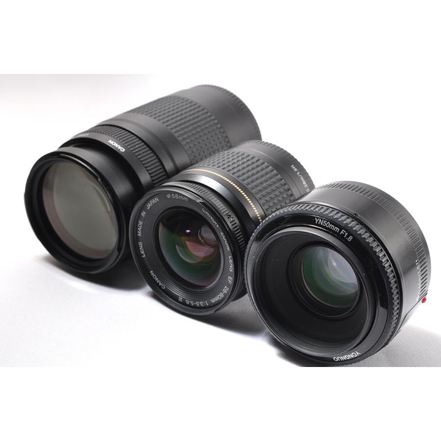 EOS Canon キヤノン 90D 超望遠トリプルレンズセット SDカード(16GB