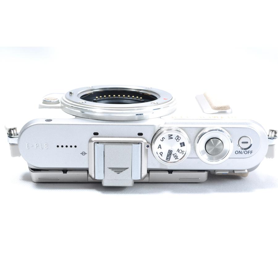 OLYMPUS PEN オリンパス ミラーレス ペン E-PL8 レンズセット ホワイト
