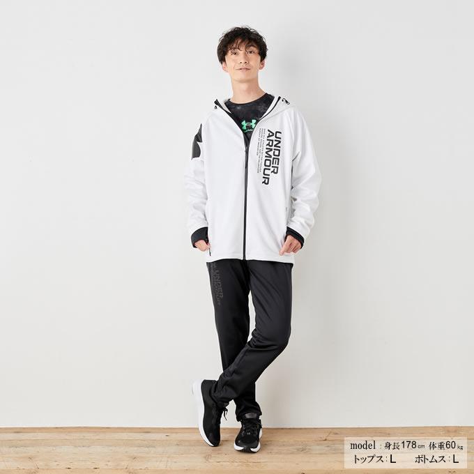 アンダーアーマー パーカー メンズ ウインター二ット 3レイヤー