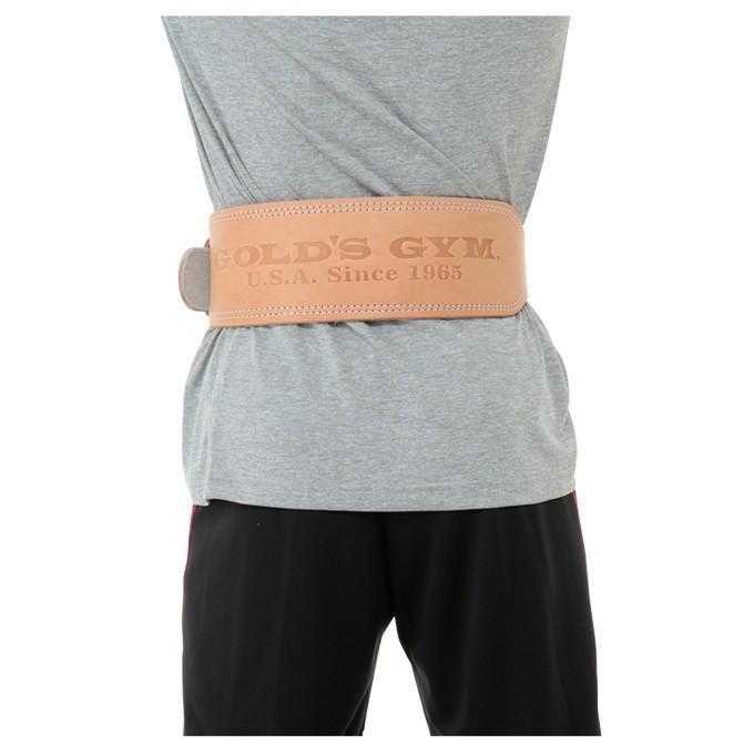 ゴールドジム（GOLD'S GYM） パワーベルト トレーニング器具 EXレザー