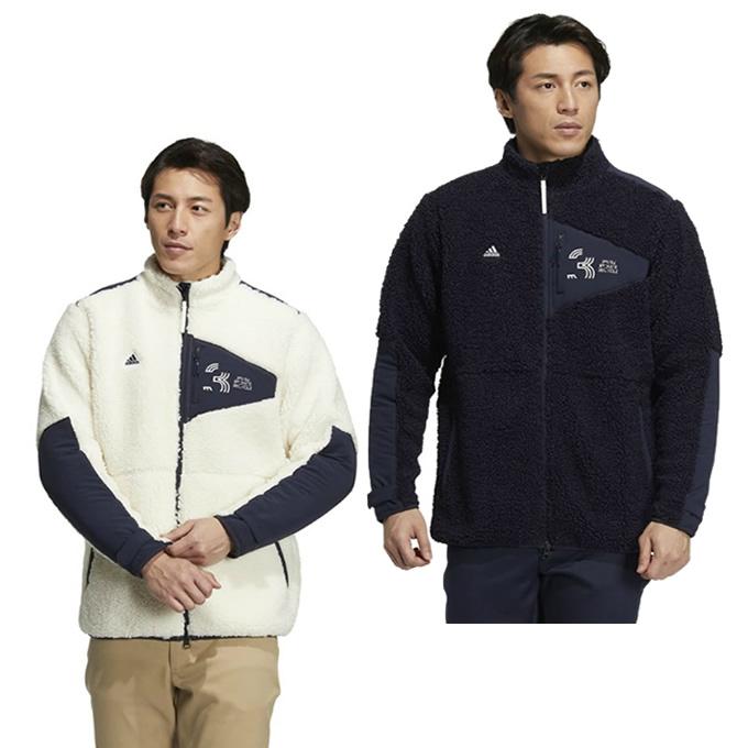 adidas（アディダス） ゴルフウェア ブルゾン メンズ PLAY GREEN ボア