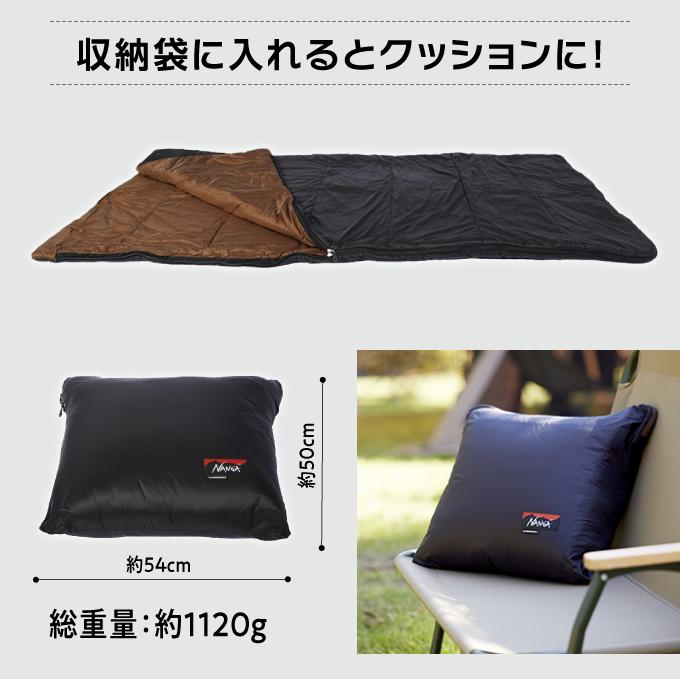 NANGA（ナンガ） × ビジョンピークス 封筒型シュラフ IBUKI SQUAREBAG