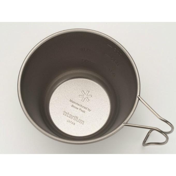 snow peak（スノーピーク） 食器 シェラカップ 深型チタンシェラカップ