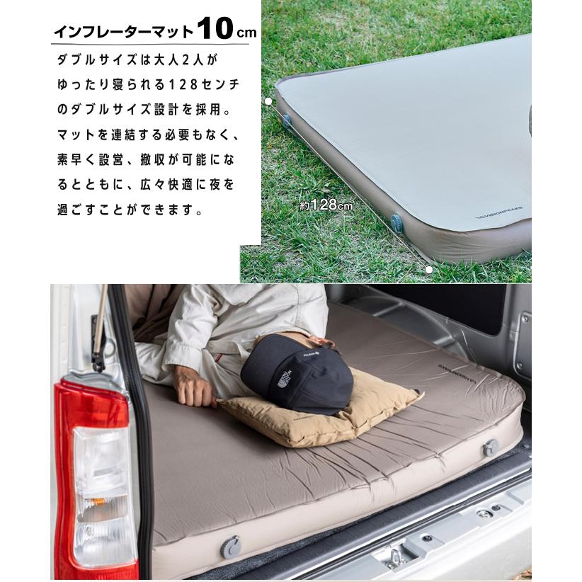 VISIONPEAKS（ビジョンピークス） ☆インフレーターマット10cm ダブル